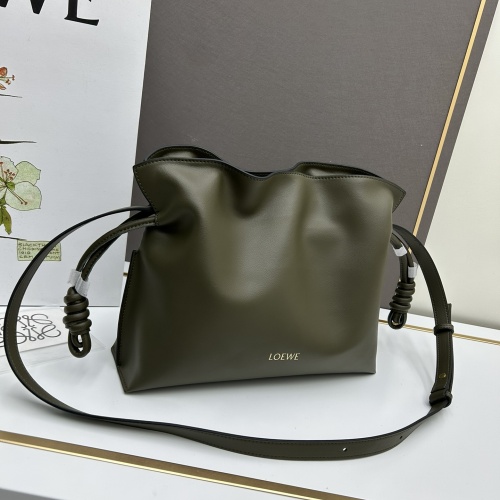 Replica LOEWE AAA Quality Messenger Bags For Women #1247540 $150.00 USD for Wholesale