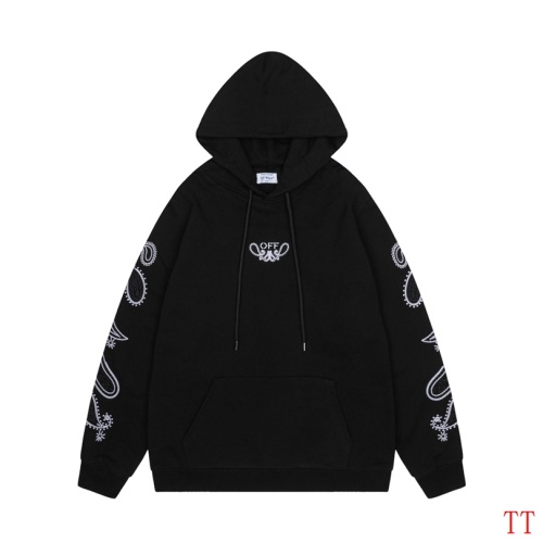 Replica Off-White Hoodies Long Sleeved For Unisex #1247558 $60.00 USD for Wholesale