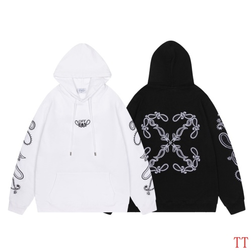 Replica Off-White Hoodies Long Sleeved For Unisex #1247558 $60.00 USD for Wholesale