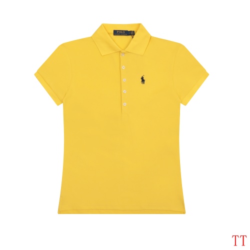 Replica Ralph Lauren Polo T-Shirts Short Sleeved For Women #1247604, $38.00 USD, [ITEM#1247604], Replica Ralph Lauren Polo T-Shirts outlet from China