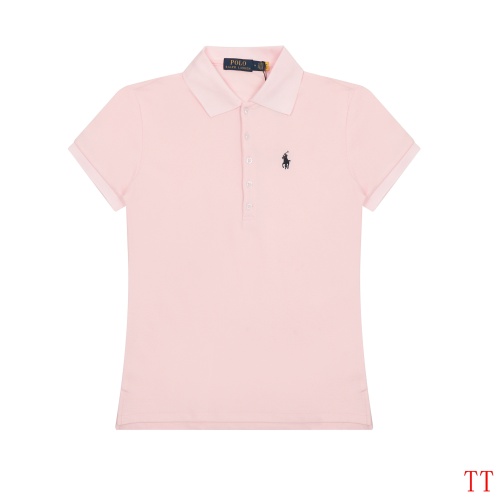 Replica Ralph Lauren Polo T-Shirts Short Sleeved For Women #1247605, $38.00 USD, [ITEM#1247605], Replica Ralph Lauren Polo T-Shirts outlet from China