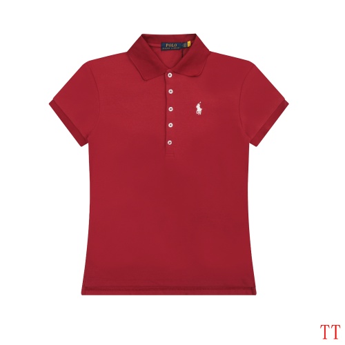 Replica Ralph Lauren Polo T-Shirts Short Sleeved For Women #1247607, $38.00 USD, [ITEM#1247607], Replica Ralph Lauren Polo T-Shirts outlet from China