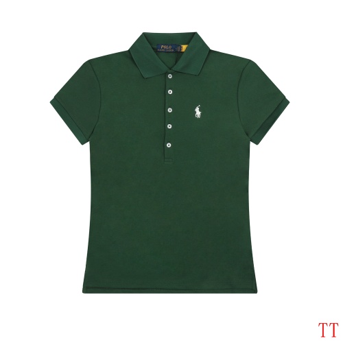 Replica Ralph Lauren Polo T-Shirts Short Sleeved For Women #1247608, $38.00 USD, [ITEM#1247608], Replica Ralph Lauren Polo T-Shirts outlet from China