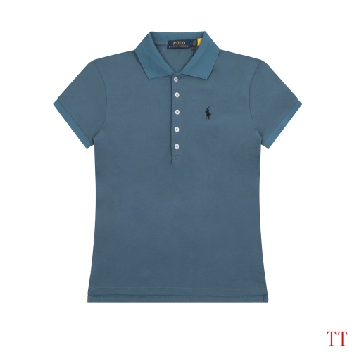 Replica Ralph Lauren Polo T-Shirts Short Sleeved For Women #1247609, $38.00 USD, [ITEM#1247609], Replica Ralph Lauren Polo T-Shirts outlet from China