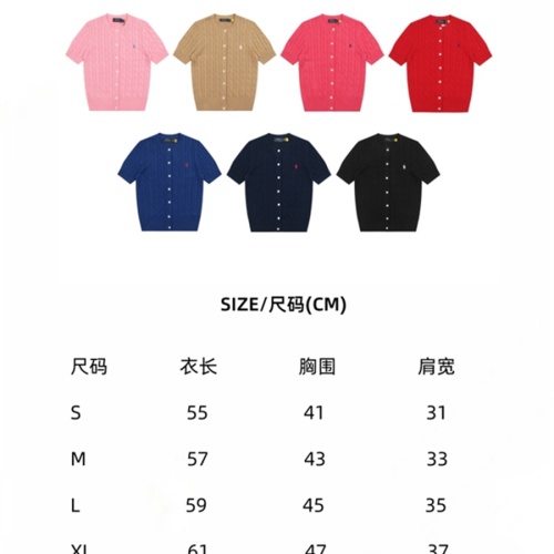 Replica Ralph Lauren Polo T-Shirts Short Sleeved For Women #1247637 $42.00 USD for Wholesale