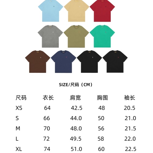 Replica Ralph Lauren Polo T-Shirts Short Sleeved For Unisex #1247657 $27.00 USD for Wholesale