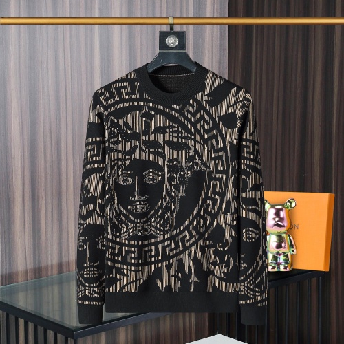 Replica Versace Sweaters Long Sleeved For Men #1247734, $52.00 USD, [ITEM#1247734], Replica Versace Sweaters outlet from China