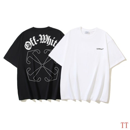 Replica Off-White T-Shirts Short Sleeved For Unisex #1247784 $29.00 USD for Wholesale