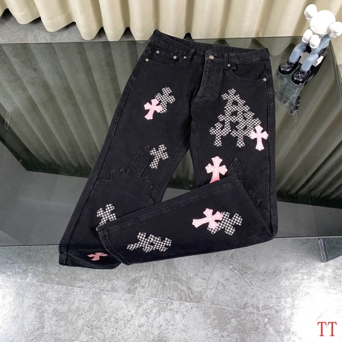 Replica Chrome Hearts Jeans For Unisex #1247819, $72.00 USD, [ITEM#1247819], Replica Chrome Hearts Jeans outlet from China