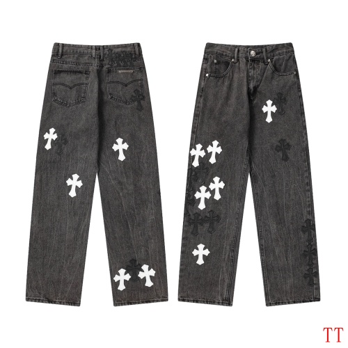 Replica Chrome Hearts Jeans For Men #1247831, $56.00 USD, [ITEM#1247831], Replica Chrome Hearts Jeans outlet from China