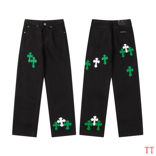 Replica Chrome Hearts Jeans For Men #1247835, $56.00 USD, [ITEM#1247835], Replica Chrome Hearts Jeans outlet from China