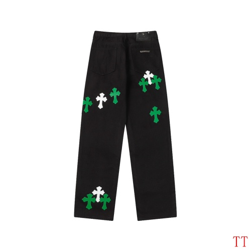 Replica Chrome Hearts Jeans For Men #1247835 $56.00 USD for Wholesale