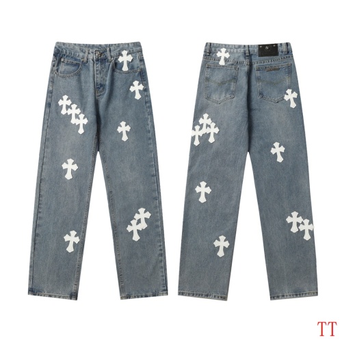 Replica Chrome Hearts Jeans For Men #1247857, $56.00 USD, [ITEM#1247857], Replica Chrome Hearts Jeans outlet from China