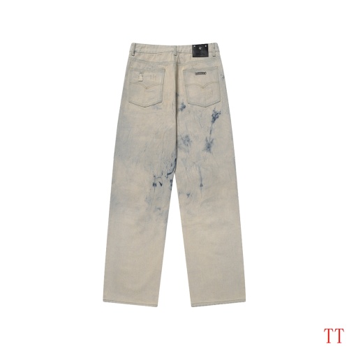 Replica Chrome Hearts Jeans For Men #1247859 $68.00 USD for Wholesale