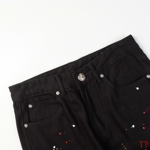 Replica Chrome Hearts Jeans For Men #1247864 $56.00 USD for Wholesale