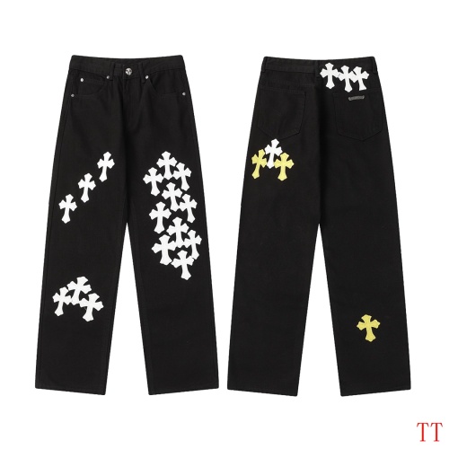 Replica Chrome Hearts Jeans For Men #1247866, $56.00 USD, [ITEM#1247866], Replica Chrome Hearts Jeans outlet from China