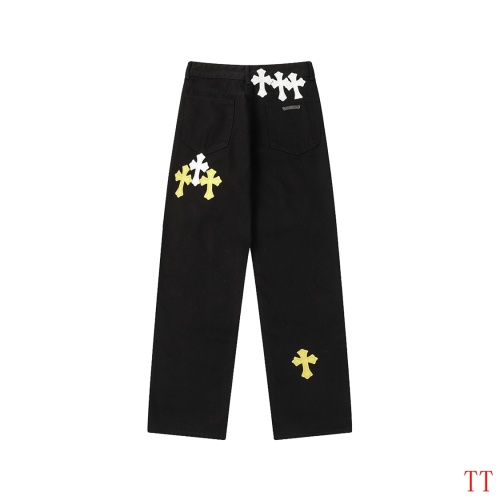 Replica Chrome Hearts Jeans For Men #1247866 $56.00 USD for Wholesale