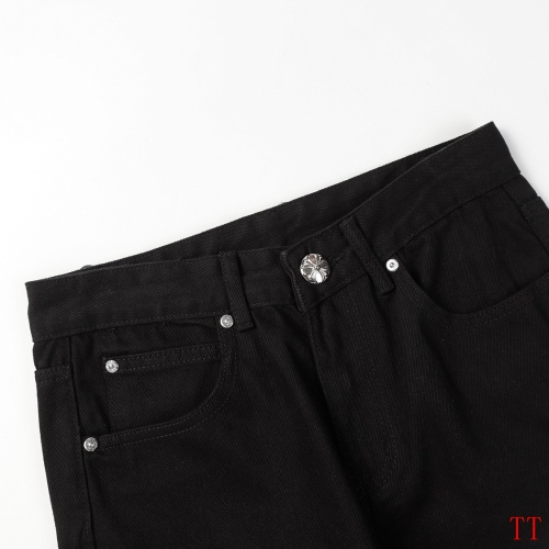 Replica Chrome Hearts Jeans For Men #1247866 $56.00 USD for Wholesale