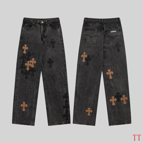 Replica Chrome Hearts Jeans For Men #1247869, $56.00 USD, [ITEM#1247869], Replica Chrome Hearts Jeans outlet from China