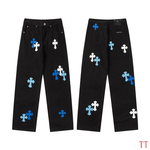 Replica Chrome Hearts Jeans For Men #1247870, $56.00 USD, [ITEM#1247870], Replica Chrome Hearts Jeans outlet from China