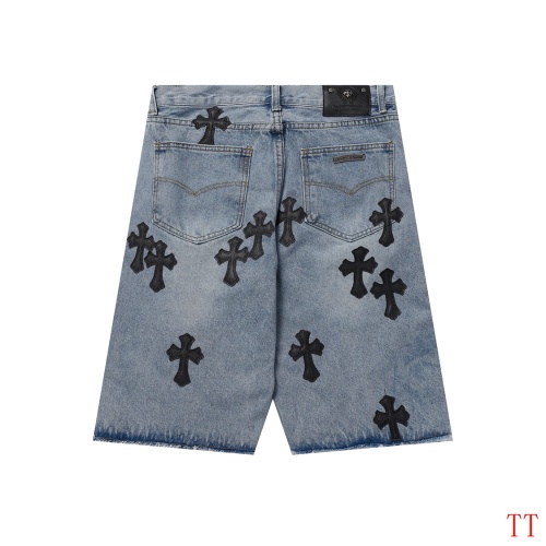 Replica Chrome Hearts Jeans For Men #1247882 $45.00 USD for Wholesale