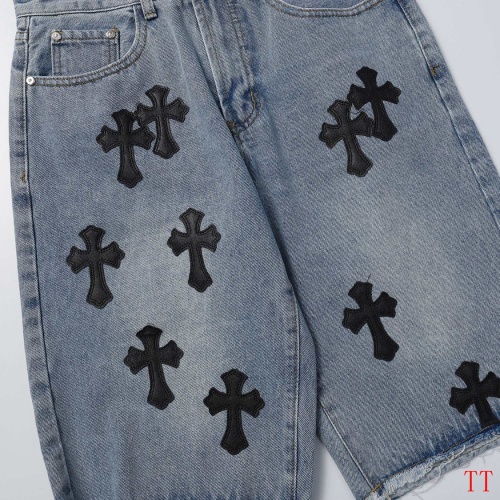 Replica Chrome Hearts Jeans For Men #1247882 $45.00 USD for Wholesale