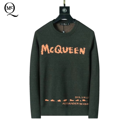 Replica Alexander McQueen Sweater Long Sleeved For Men #1247984, $45.00 USD, [ITEM#1247984], Replica Alexander McQueen Sweater outlet from China