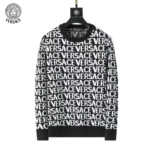 Replica Versace Sweaters Long Sleeved For Men #1247988, $45.00 USD, [ITEM#1247988], Replica Versace Sweaters outlet from China