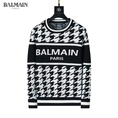 Replica Balmain Sweaters Long Sleeved For Men #1247999, $45.00 USD, [ITEM#1247999], Replica Balmain Sweaters outlet from China