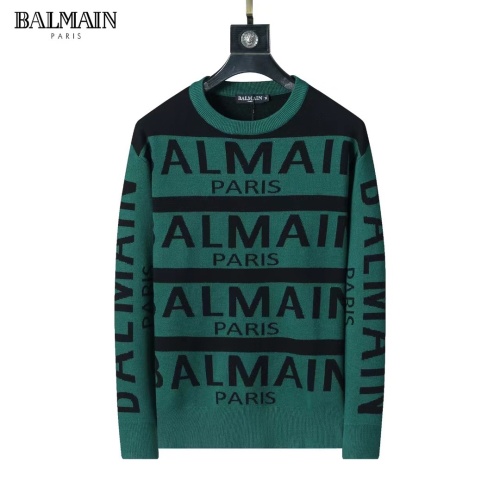 Replica Balmain Sweaters Long Sleeved For Men #1248001, $45.00 USD, [ITEM#1248001], Replica Balmain Sweaters outlet from China