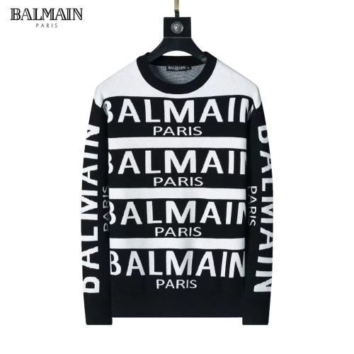 Replica Balmain Sweaters Long Sleeved For Men #1248002, $45.00 USD, [ITEM#1248002], Replica Balmain Sweaters outlet from China