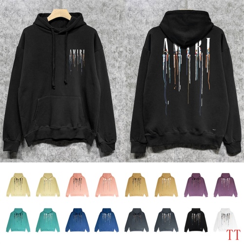 Replica Amiri Hoodies Long Sleeved For Unisex #1248028 $52.00 USD for Wholesale