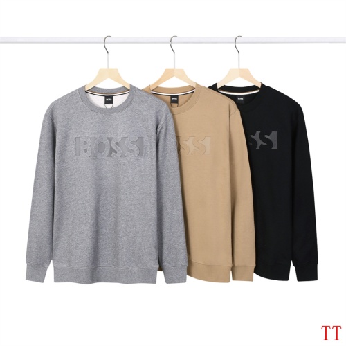 Replica Boss Hoodies Long Sleeved For Men #1248255 $45.00 USD for Wholesale