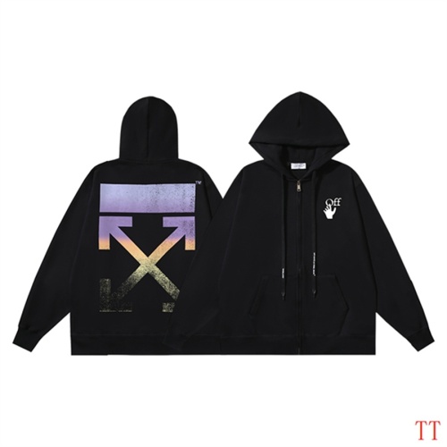 Replica Off-White Hoodies Long Sleeved For Unisex #1248297 $64.00 USD for Wholesale