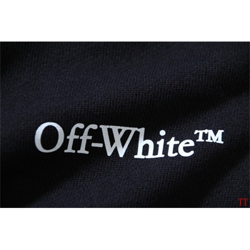 Replica Off-White Hoodies Long Sleeved For Unisex #1248304 $52.00 USD for Wholesale