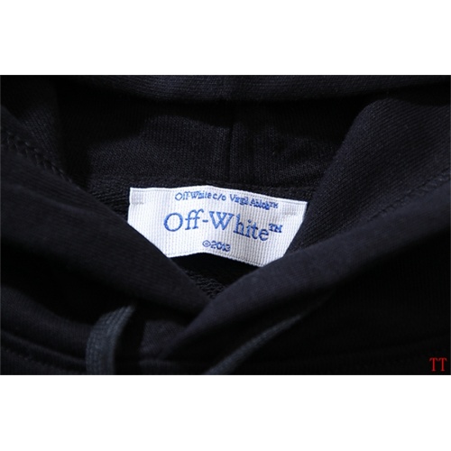 Replica Off-White Hoodies Long Sleeved For Unisex #1248312 $52.00 USD for Wholesale