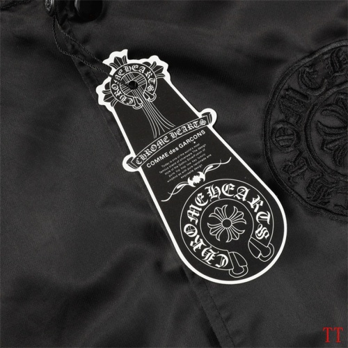 Replica Chrome Hearts Jackets Long Sleeved For Men #1248354 $85.00 USD for Wholesale