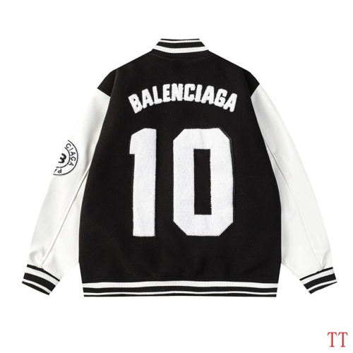 Replica Balenciaga Jackets Long Sleeved For Men #1248493 $85.00 USD for Wholesale