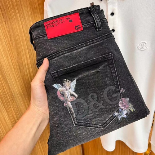 Replica Dolce &amp; Gabbana D&amp;G Jeans For Men #1248506, $48.00 USD, [ITEM#1248506], Replica Dolce &amp; Gabbana D&amp;G Jeans outlet from China