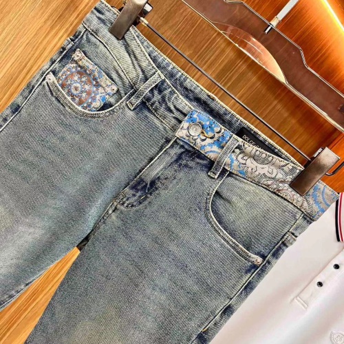 Replica Dolce & Gabbana D&G Jeans For Men #1248508 $48.00 USD for Wholesale