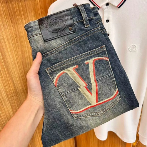 Replica Valentino Jeans For Men #1248510, $48.00 USD, [ITEM#1248510], Replica Valentino Jeans outlet from China