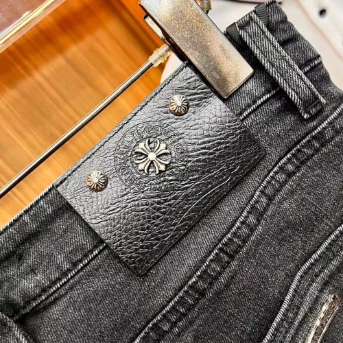 Replica Chrome Hearts Jeans For Men #1248515 $48.00 USD for Wholesale