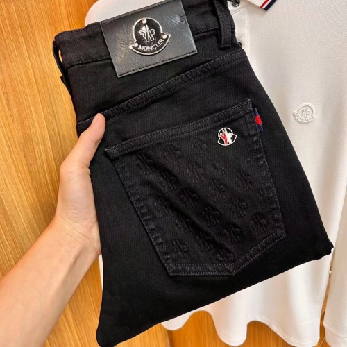 Replica Moncler Jeans For Men #1248519, $48.00 USD, [ITEM#1248519], Replica Moncler Jeans outlet from China