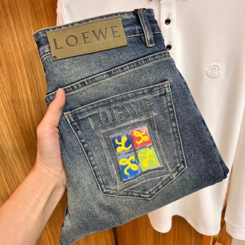 Replica LOEWE Jeans For Men #1248520, $48.00 USD, [ITEM#1248520], Replica LOEWE Jeans outlet from China