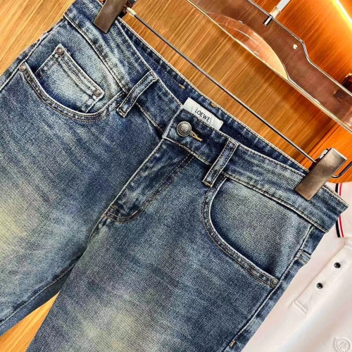 Replica LOEWE Jeans For Men #1248520 $48.00 USD for Wholesale