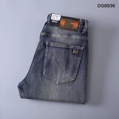 Replica Dolce &amp; Gabbana D&amp;G Jeans For Men #1248599, $45.00 USD, [ITEM#1248599], Replica Dolce &amp; Gabbana D&amp;G Jeans outlet from China