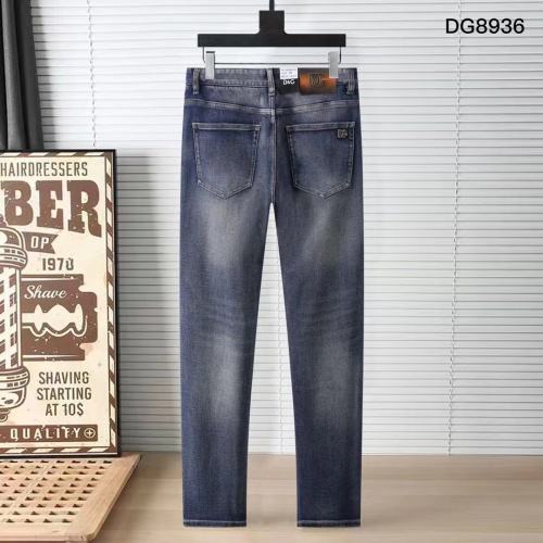 Replica Dolce & Gabbana D&G Jeans For Men #1248599 $45.00 USD for Wholesale