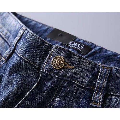 Replica Dolce & Gabbana D&G Jeans For Men #1248599 $45.00 USD for Wholesale