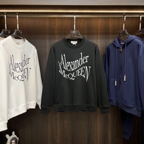 Replica Alexander McQueen Hoodies Long Sleeved For Men #1248631, $80.00 USD, [ITEM#1248631], Replica Alexander McQueen Hoodies outlet from China