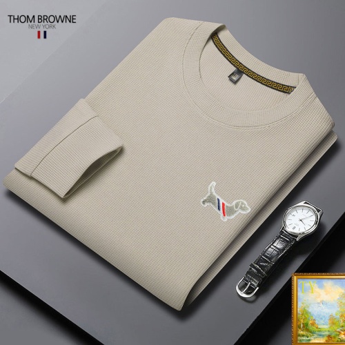 Replica Thom Browne TB Hoodies Long Sleeved For Men #1248665, $40.00 USD, [ITEM#1248665], Replica Thom Browne TB Hoodies outlet from China